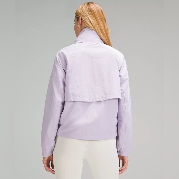LuluLemon Always Effortless Jacket in Lilac Ether - Picture 3 of 9